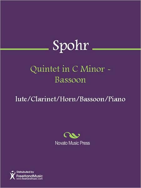 Quintet in C Minor - Bassoon