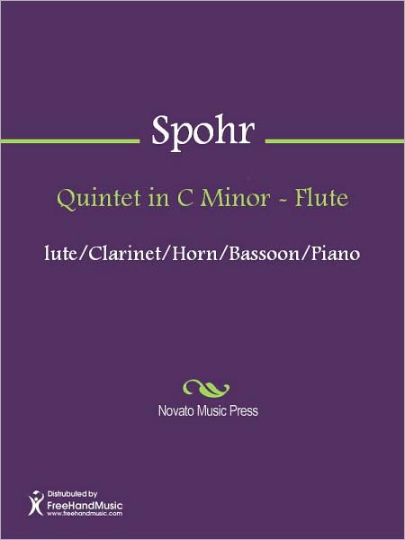 Quintet in C Minor - Flute