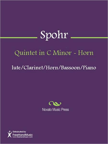 Quintet in C Minor - Horn