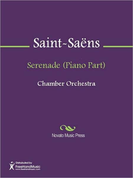 Serenade (Piano Part)