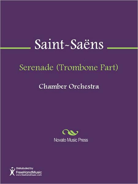 Serenade (Trombone Part)