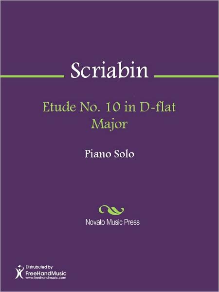 Etude No. 10 in D-flat Major