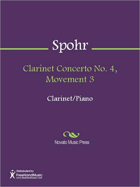 Clarinet Concerto No. 4, Movement 3