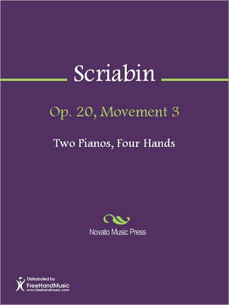 Op. 20, Movement 3