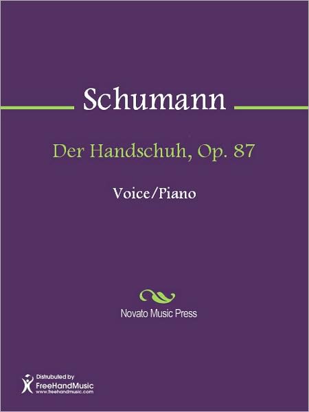Der Handschuh, Op. 87