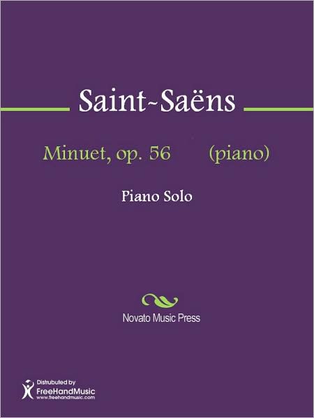 Minuet, op. 56 (piano)