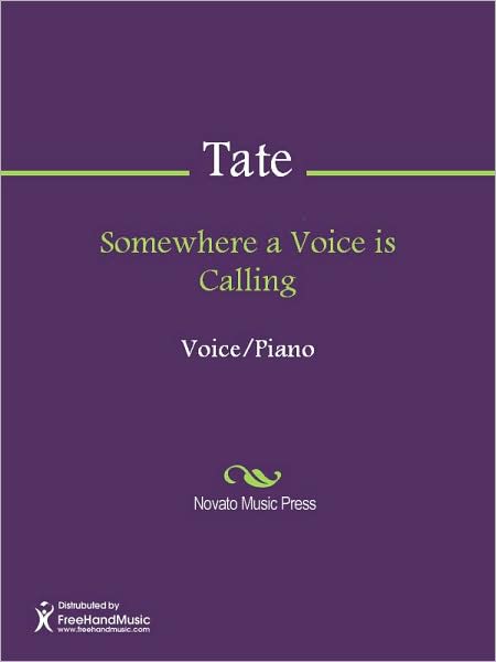 Somewhere a Voice is Calling