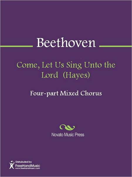 Come, Let Us Sing Unto the Lord (Hayes)