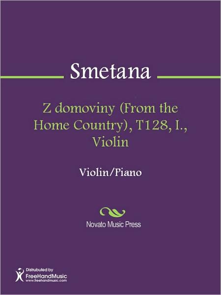 Z domoviny (From the Home Country), T128, I., Violin