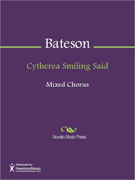 Cytherea Smiling Said
