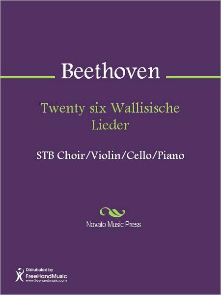 Twenty six Wallisische Lieder