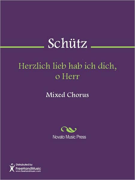 Herzlich lieb hab ich dich, o Herr