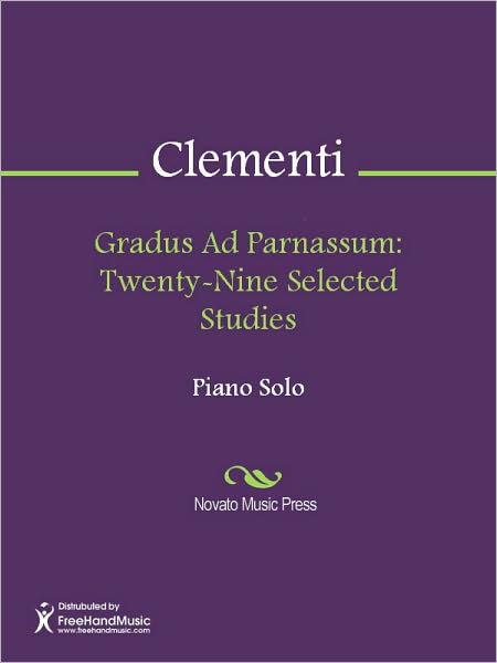 Gradus Ad Parnassum: Twenty-Nine Selected Studies
