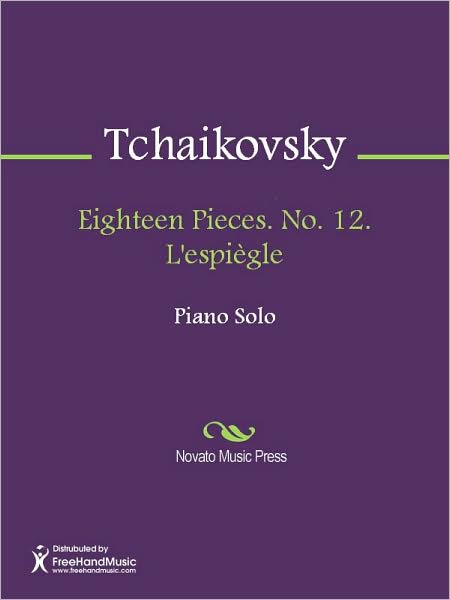 Eighteen Pieces. No. 12. L'espiegle