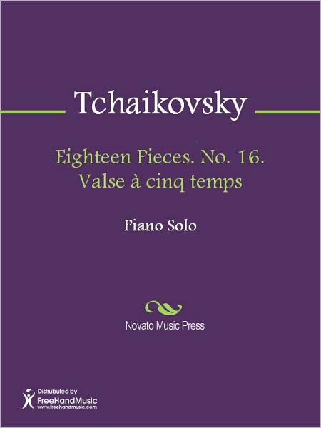 Eighteen Pieces. No. 16. Valse a cinq temps