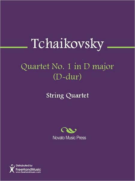 Quartet No. 1 in D major (D-dur)
