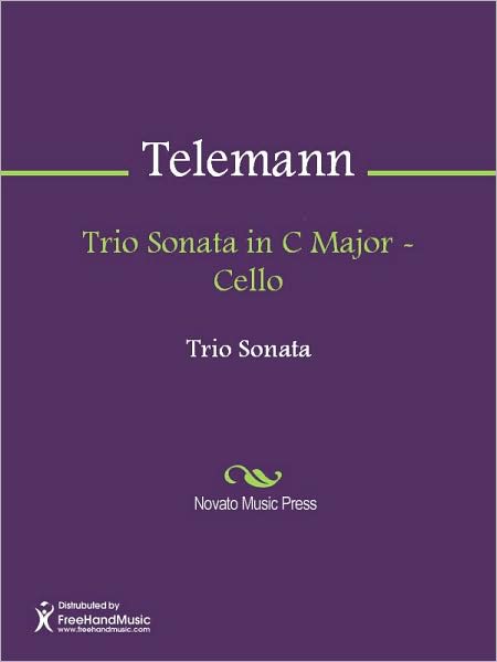 Trio Sonata in C Major - Cello