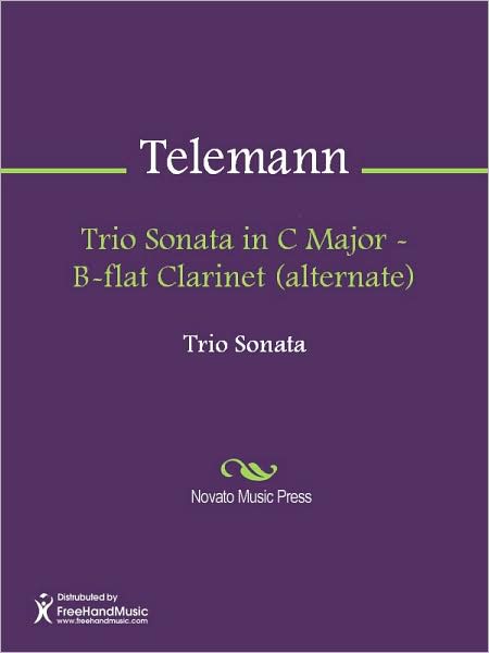 Trio Sonata in C Major - B-flat Clarinet (alternate)