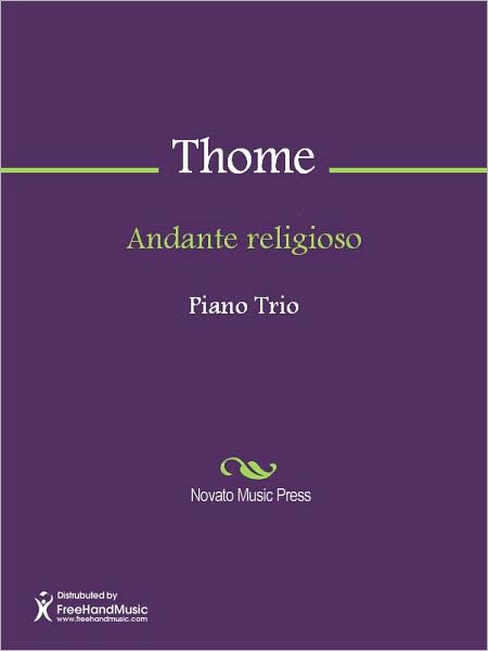 Andante religioso