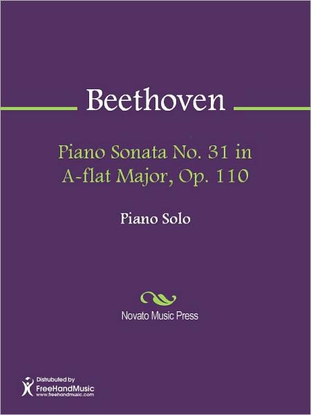 Piano Sonata No. 31 in A-flat Major, Op. 110
