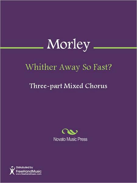 Whither Away So Fast?