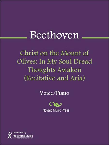 Christ on the Mount of Olives: In My Soul Dread Thoughts Awaken (Recitative and Aria)