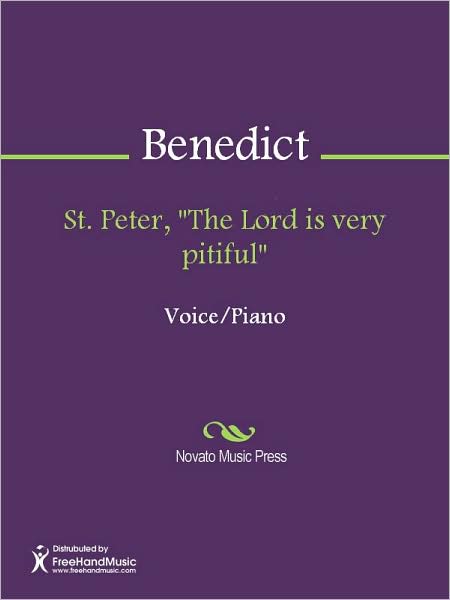 St. Peter, "The Lord is very pitiful"