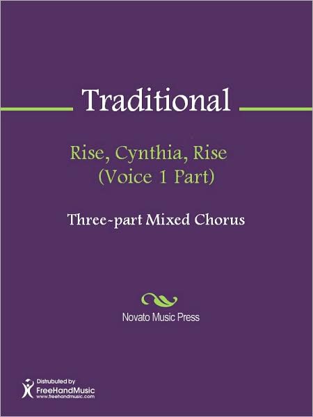 Rise, Cynthia, Rise (Voice 1 Part)