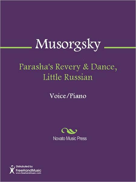 Parasha's Revery & Dance, Little Russian