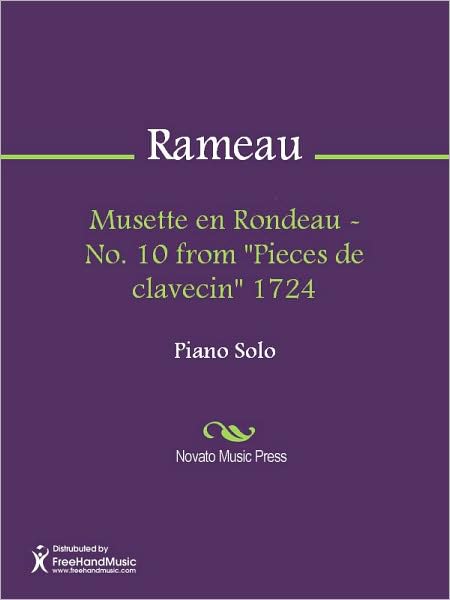 Musette en Rondeau - No. 10 from "Pieces de clavecin" 1724