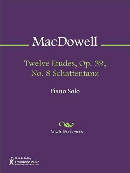 Twelve Etudes, Op. 39, No. 8 Schattentanz