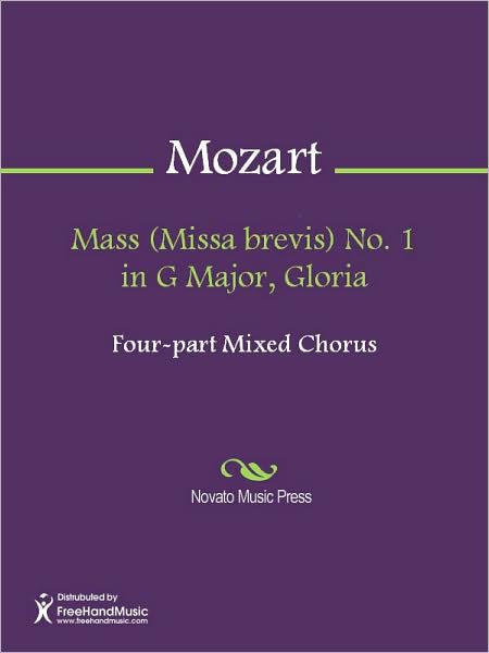 Mass (Missa brevis) No. 1 in G Major, Gloria