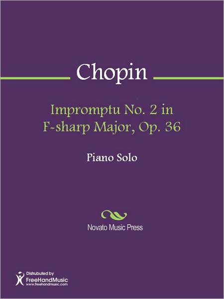 Impromptu No. 2 in F-sharp Major, Op. 36