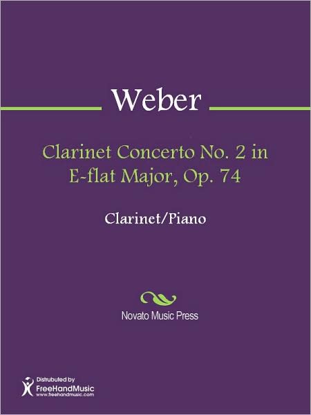 Clarinet Concerto No. 2 in E-flat Major, Op. 74