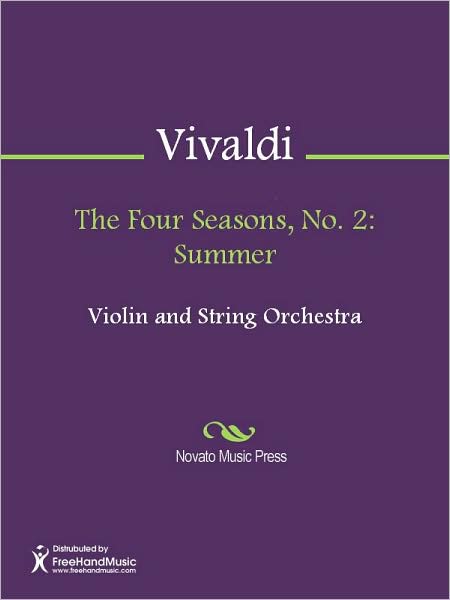The Four Seasons, No. 2: Summer