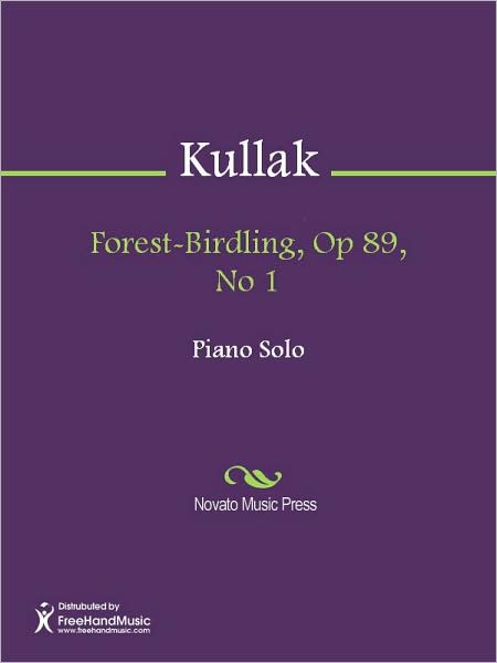 Forest-Birdling, Op 89, No 1