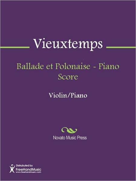 Ballade et Polonaise - Piano Score