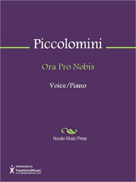 Ora Pro Nobis