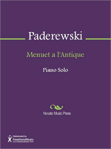 Menuet a l'Antique