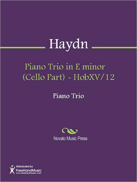 Piano Trio in E minor (Cello Part) - HobXV/12