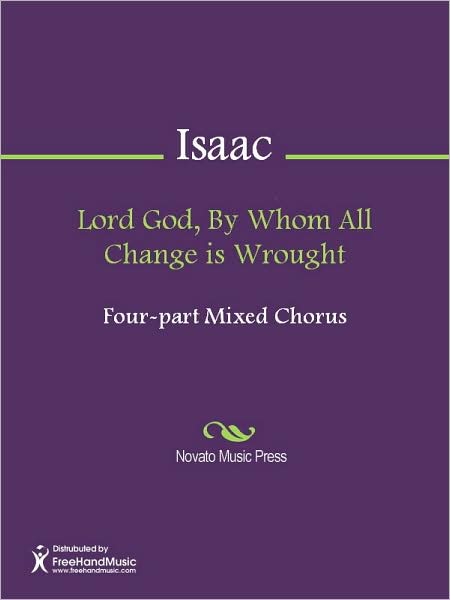 Lord God, By Whom All Change is Wrought
