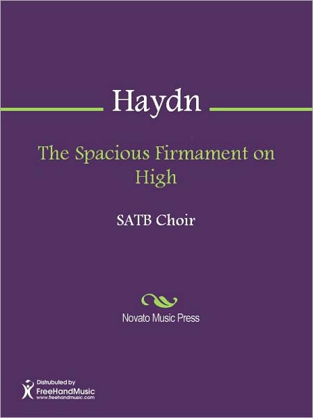 The Spacious Firmament on High