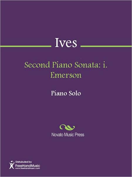 Second Piano Sonata: i. Emerson