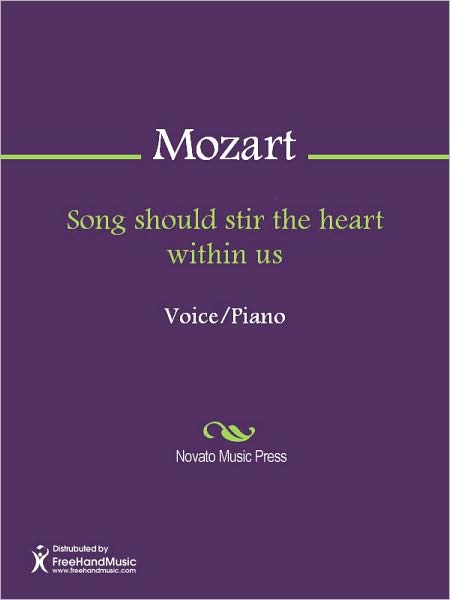 Song should stir the heart within us