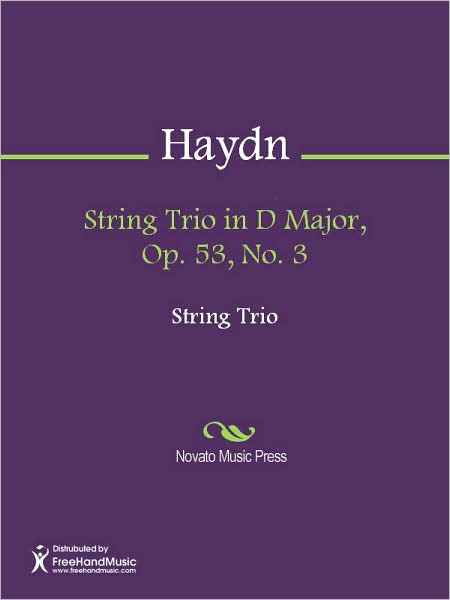 String Trio in D Major, Op. 53, No. 3