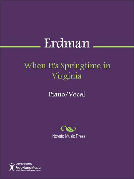 When It's Springtime in Virginia