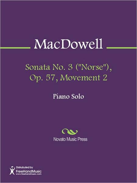 Sonata No. 3 ("Norse"), Op. 57, Movement 2