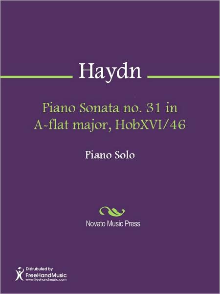 Piano Sonata no. 31 in A-flat major, HobXVI/46