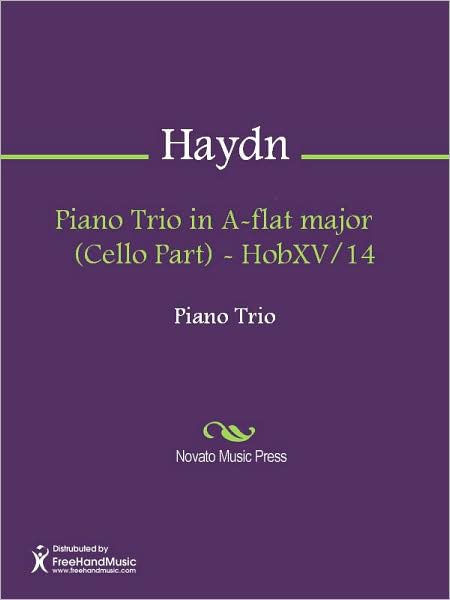 Piano Trio in A-flat major (Cello Part) - HobXV/14