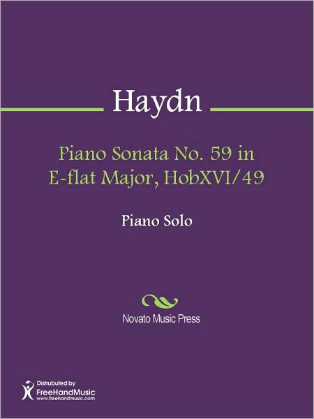 Piano Sonata No. 59 in E-flat Major, HobXVI/49